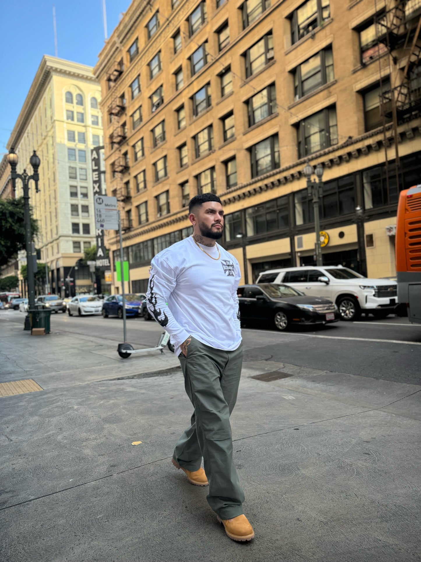 Resilient White Long Sleeve