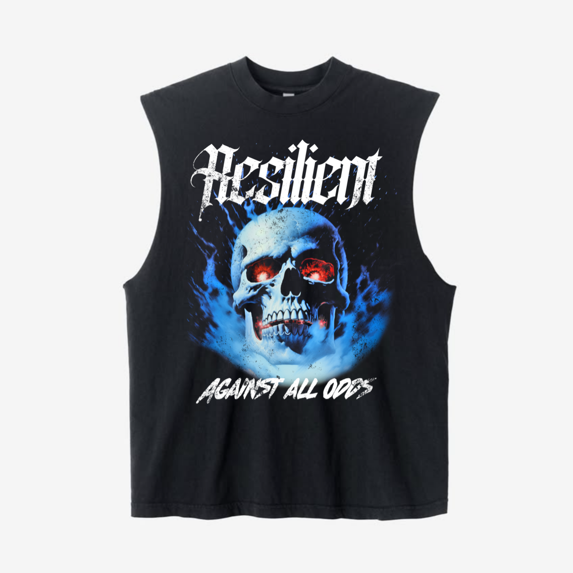 Black Against all odds Sleeveless T