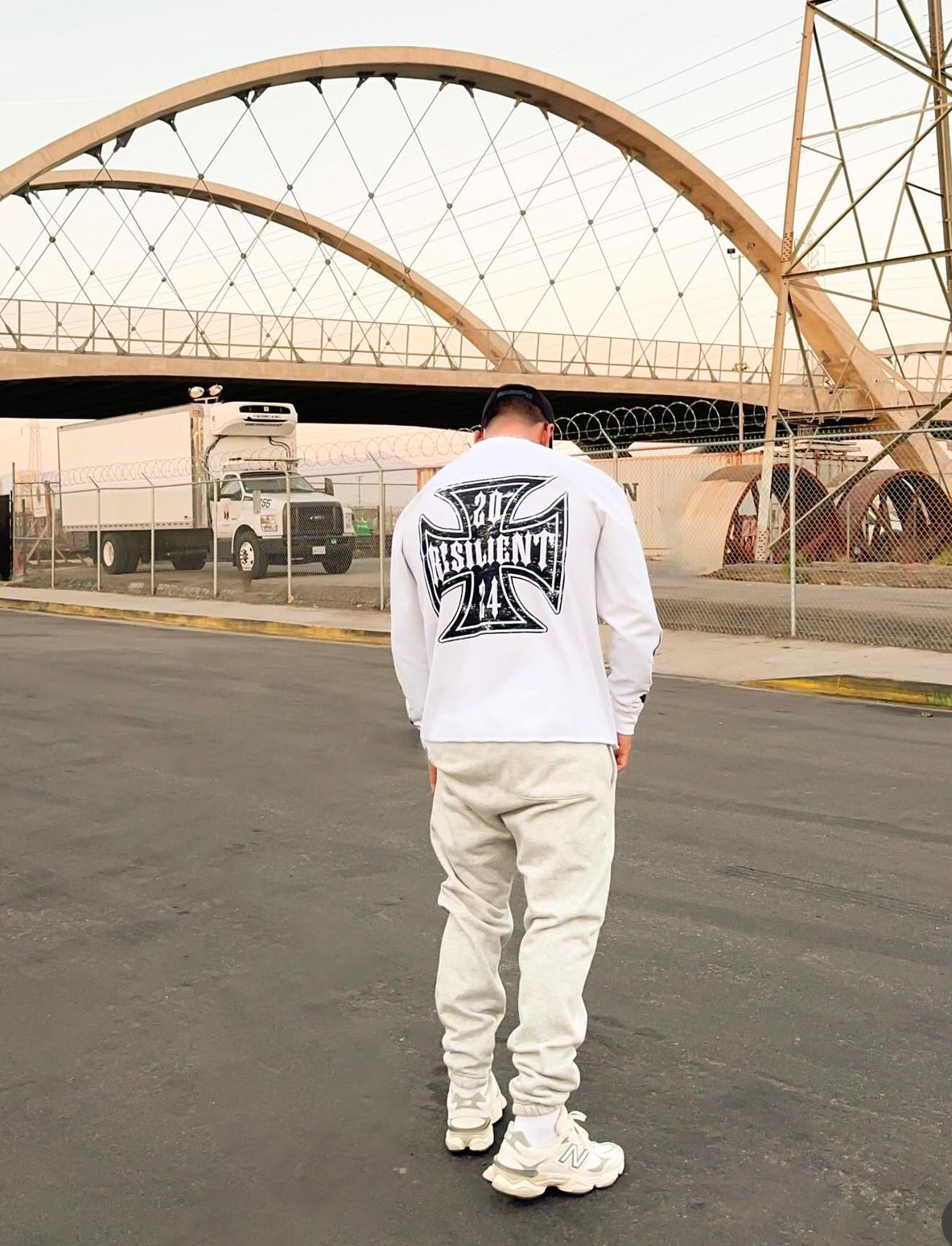 Resilient White Long Sleeve
