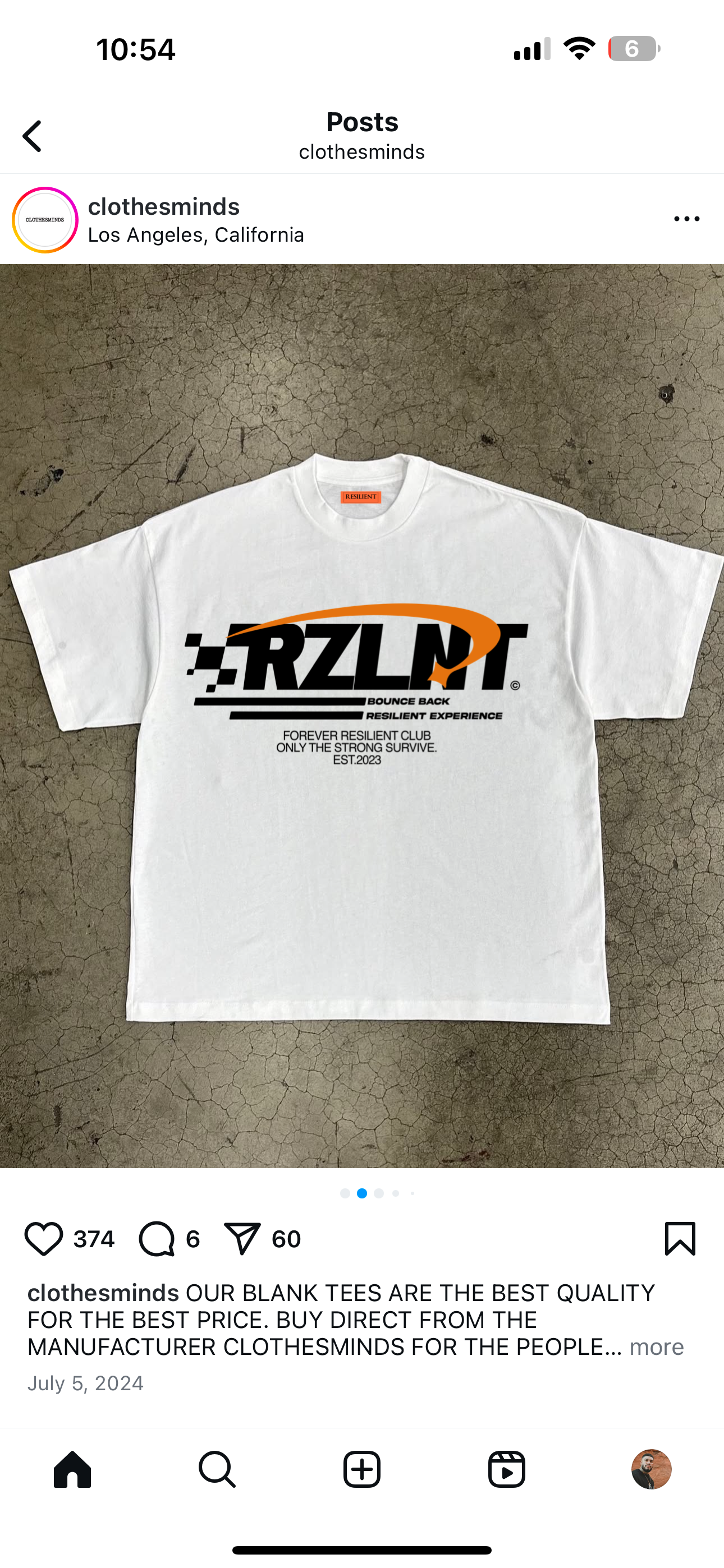 Forever Resilient Club T