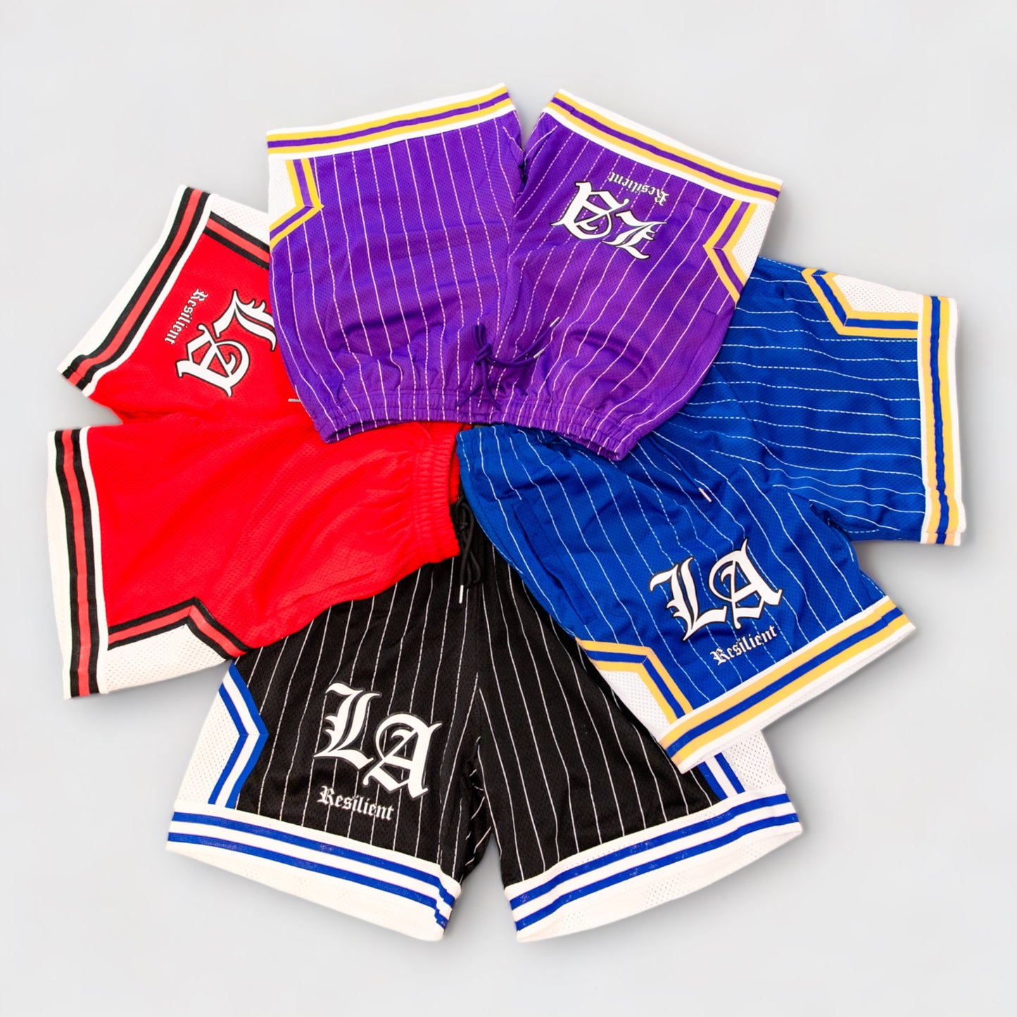 Ice Cold LA resilient mesh shorts