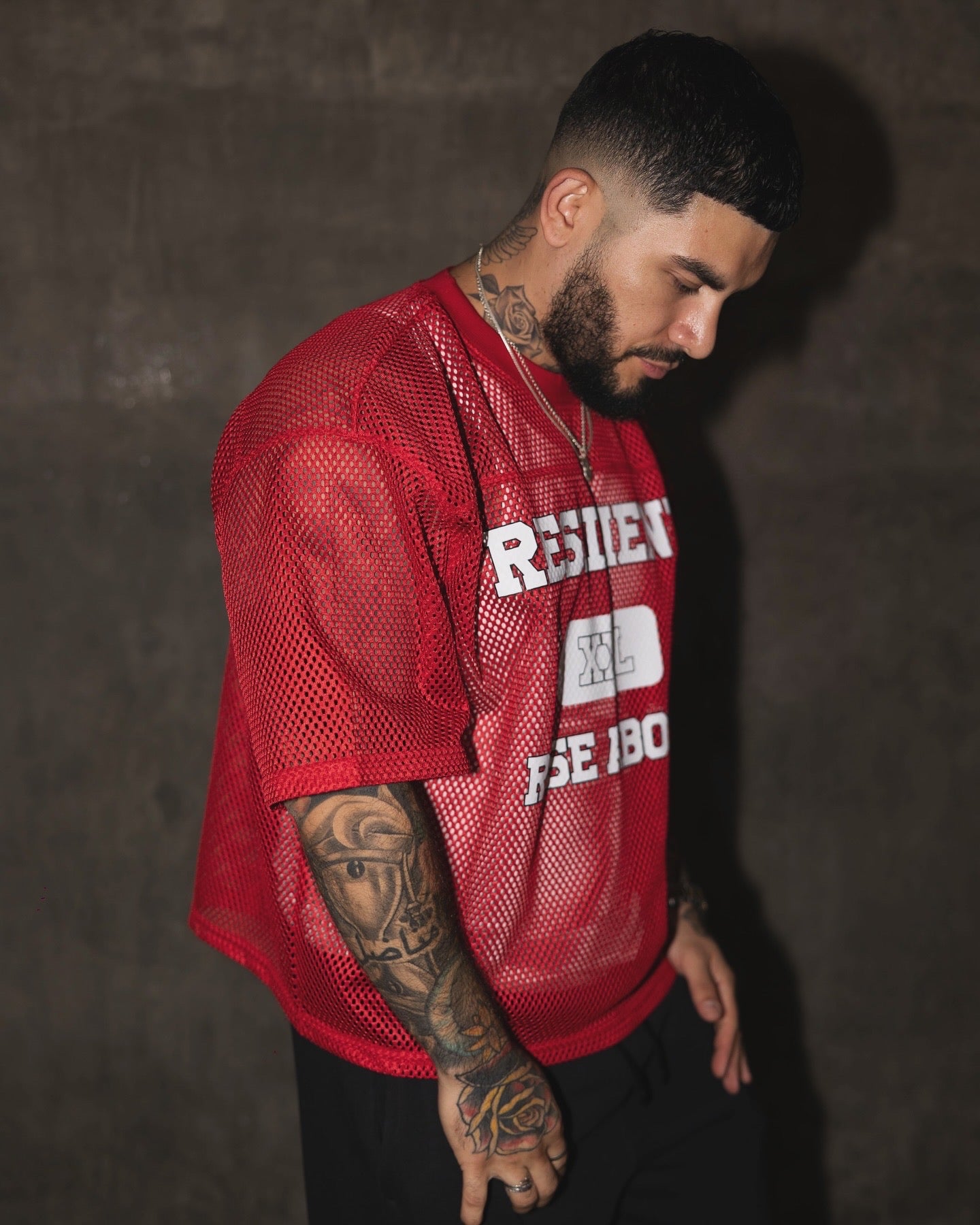 Resilient Athletic Mesh Jersey (Red)