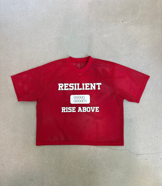 Resilient Athletic Mesh Jersey (Red)